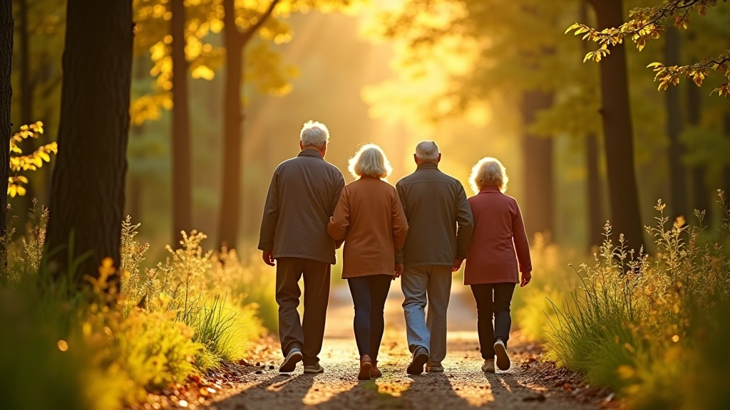 Seniori pastaigā Ķemeru parkā